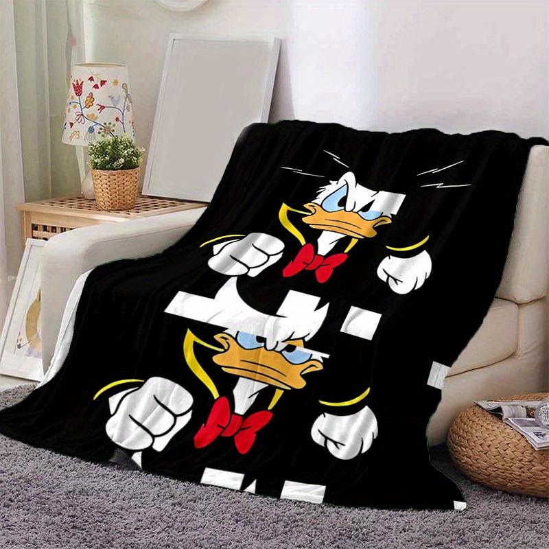 1pc, Donald Duck Throw Blanket Cozy & Soft Home Decor for Couch, Bed, Car, Travel, Camping