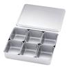 Commercial Antibacterial Medicine Set of Stainless Made In AYK47006 Containers, 6, 18-8 Steel, Japan,