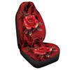 Halloween Holiday Decoration Car Seat Cover Dust-Proof And Dirt-Resistant Black Cat Pumpkin Pattern Car Seat Cover