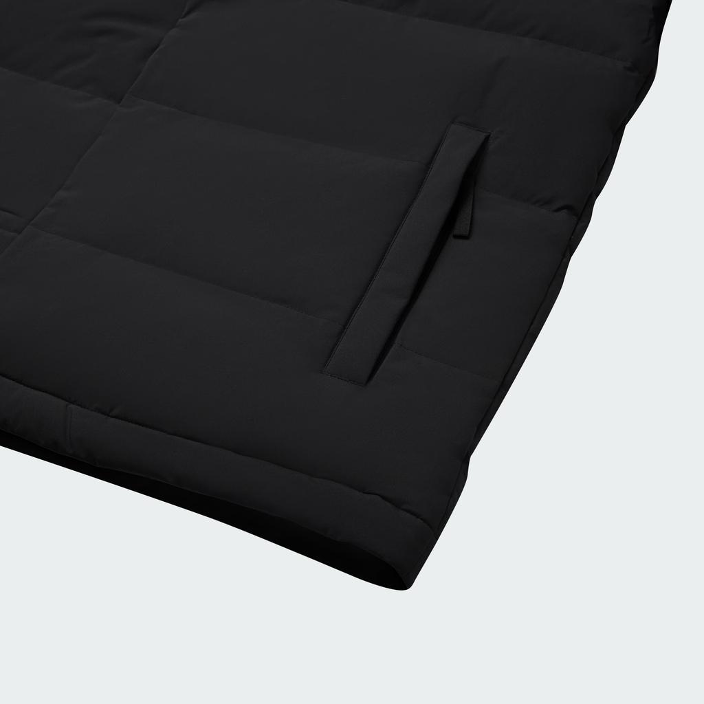 adidas Helionic Пуховик с капюшоном однотонный с длинным рукавом теплый мужской куртка KE5404