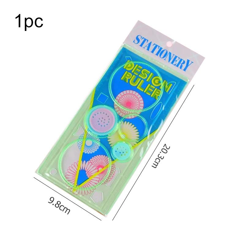 Детский DIY шаблон для рисования от руки, игрушки для рисования, линейка, искусство, ремесло, креативная развивающая игрушка для детей, для девочек, для мальчиков, подарок TMZ