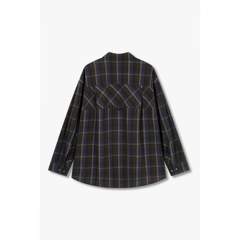 Studio Tomboy Out Pocket Check Shirt 9106221202