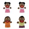 Cartoon Black Half Body Hand Puppet For Interactive Storytelling