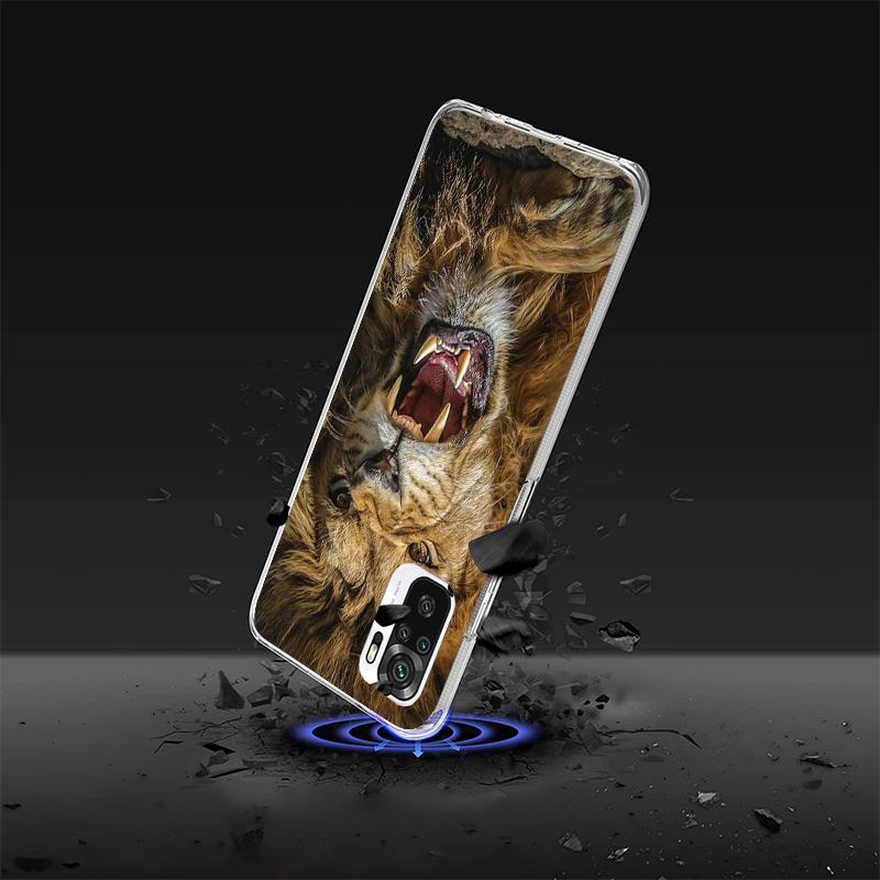 Lion Alpha Male Cub King Phone Case For Xiaomi Redmi Note 15 14 13 12S 12 11 Pro Plus 14S 11S 11E 10 10S 11T 5G Personalized Cov