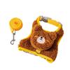 Adjustable Pet Harness Vest Cats Small Dogs Soft Fabric Chest Strap Leash Walking Outdoor Safety
