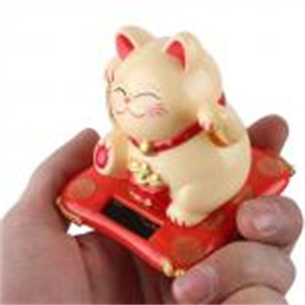 Милое украшение для салона автомобиля, офисный кот удачи, украшение для автомобиля, машущая лапа, счастливый кот Манэки-нэко