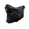 LIVERAL Shoulder Bag UKIE Large Fully Waterproof Fabric Water Repellent Unisex Black Black