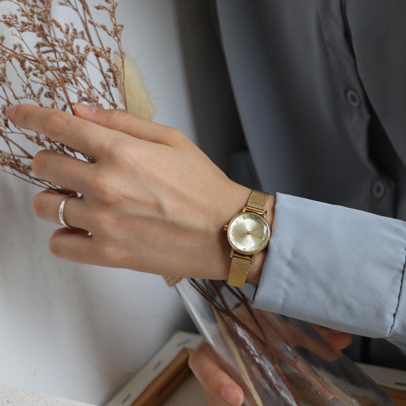 Women'S Watch, Student StyleVintage And Artistic, Korean StyleSimple And CompactElegant Small Dial, Ladies' Watch, Women'S Gift.