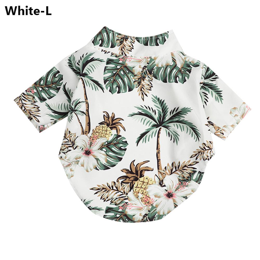 Hawaiian Pet Clothes Pet Summer Shirt Pet Dog Shirts Pet Dog Clothes Pet Shirts Dog T-Shirts