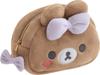Зеркальная плюшевая игрушка Рилаккума, Когума в костюме Ханаи CA82003, Косметичка,