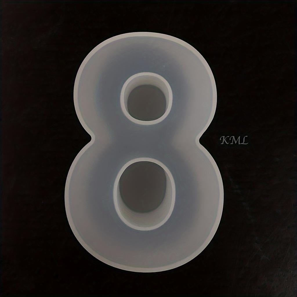 26 штук силиконовых форм для английских букв, 10 силиконовых форм для цифр, 26 форм для букв и цифр, литье смолы для изготовления букв ручной работы
