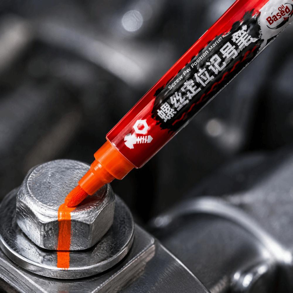 Quick Dry Oil Based Marker Screw Alignment Tool Permanent Marker Industrial Maintenance
