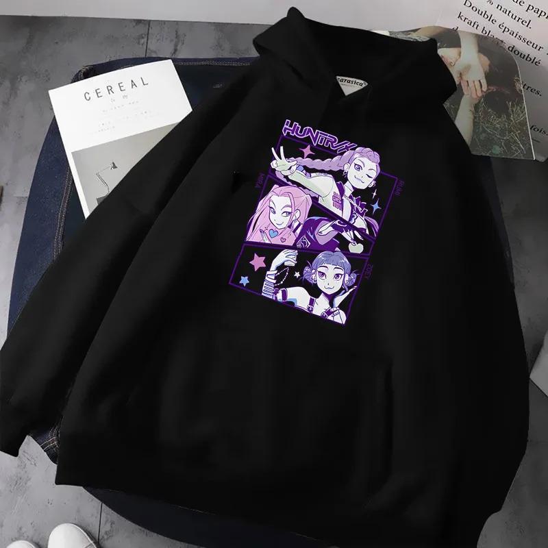 Зимние детские теплые худи, модные повседневные с принтом группы охотников на ведьм, удобная толстовка с капюшоном