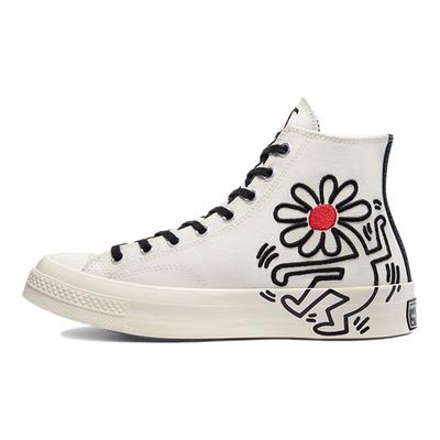 Кит Харинг x Chuck 70 High Унисекс Кроссовки Кремовый Белый Черный 171858C