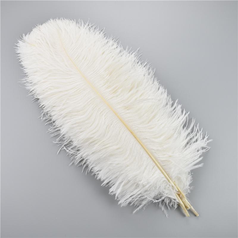 10Pcs/Lot 45-50cm Ostrich Feathers for Crafts Wedding Party Decoration Handicraft Accessories Table Centerpieces Diy Large Plume