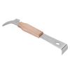 Honey Scraper Stainless Steel Beehive Honey Knife Cutter with Wood Handle Beekeeping Tool