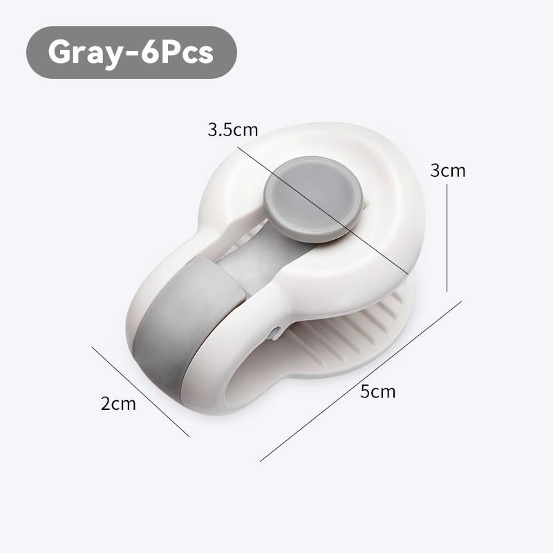 6 шт./компл. Нескользящие зажимы для пододеяльника Пластиковые зажимы для одеял Фиксатор простыни Покрывало Товары для дома Креативный зажим для одеяла
