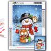Popular 5D Diy Cross Stitch Christmas Tree Santa Snowman Painting Full Drill Cross-Stitch Crafts Kit Wall Sticker Home Decor