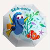 Disney Dory, Nemo Automatic Open/Close Umbrella - Cute Umbrella with Cute Design, Portable 3-Fold Compact Umbrella for Men & Women, Valentin