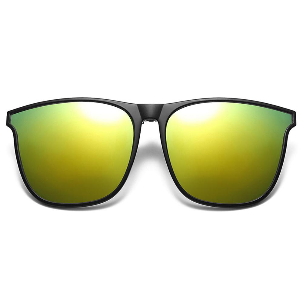 Мужские и женские солнцезащитные очки-клипсы поляризационные меняющие цвет солнцезащитные очки фотохромные винтажные очки-клипсы очки ночного видения для вождения