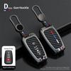 Модный чехол для ключей из сплава с полным покрытием для Toyota Prius Camry Corolla CHR C-HR RAV4 Land Cruiser Prado, брелок для ключей, аксессуары