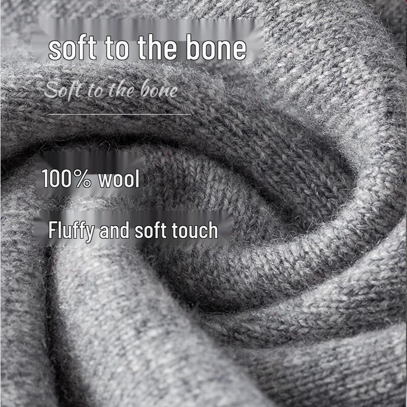 Hengyuanxiang Women's Wool Turtleneck Pullover Sweater Y016002