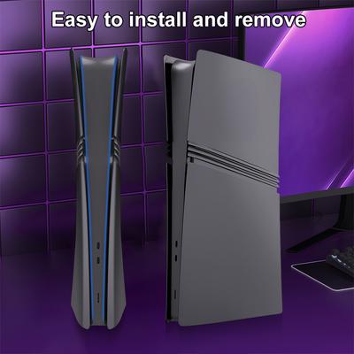 Панели для PS5 Pro Дисковой/Цифровой Консоли Замена Лицевой Панели Жесткий ABS Корпус Защита от Царапин Лицевая Панель для Playstation 5 Pro