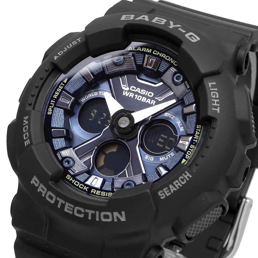 Casio Baby G Watch Ladies Analog Digital Waterproof Sports Black Baby-G Ana-Digi BA-130-1A2 [Item]