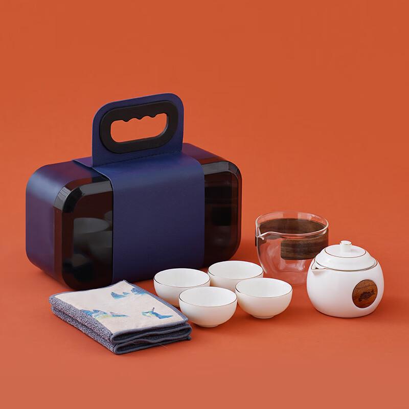 Portable Ceramic Kung Fu Tea Set