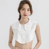 Autumn Lapel Fake Collar for Women Sweater Tops Blouse False Collar Formal Shirt Detachable Collars Neckwear Decorative