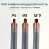 Кисть для пассивации и маркировки. Травление TIG WIG MIG MAG Сварной шов M6 8 10