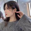 925 Silver Needle Korean Fashion Long Chain Tassel Earrings For Women Metal Earing Jewelry Trending Women's Drop Earrings