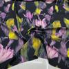 100x150cm Floral Printed Style Fabric Summer Silk Chiffon Fabric for Diy Sewing Soft Comfortable Dress Shirt Pajamas Pants