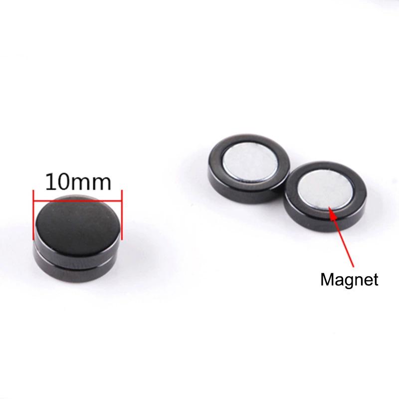 12 пар панк титановая сталь мужские сильные магнитные клипсы для ушей для мужчин и женщин магнитные серьги не пирсинг ювелирные изделия подарок