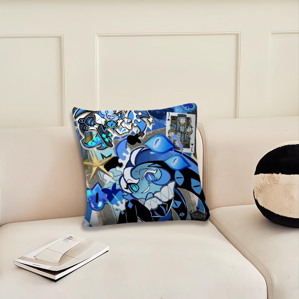 C-Cookie Run K-Kingdom Наволочка для подушки Shadow Milk Cookie Гостиная Изголовье Офис Спальня Подушка Диван Подушка для сна