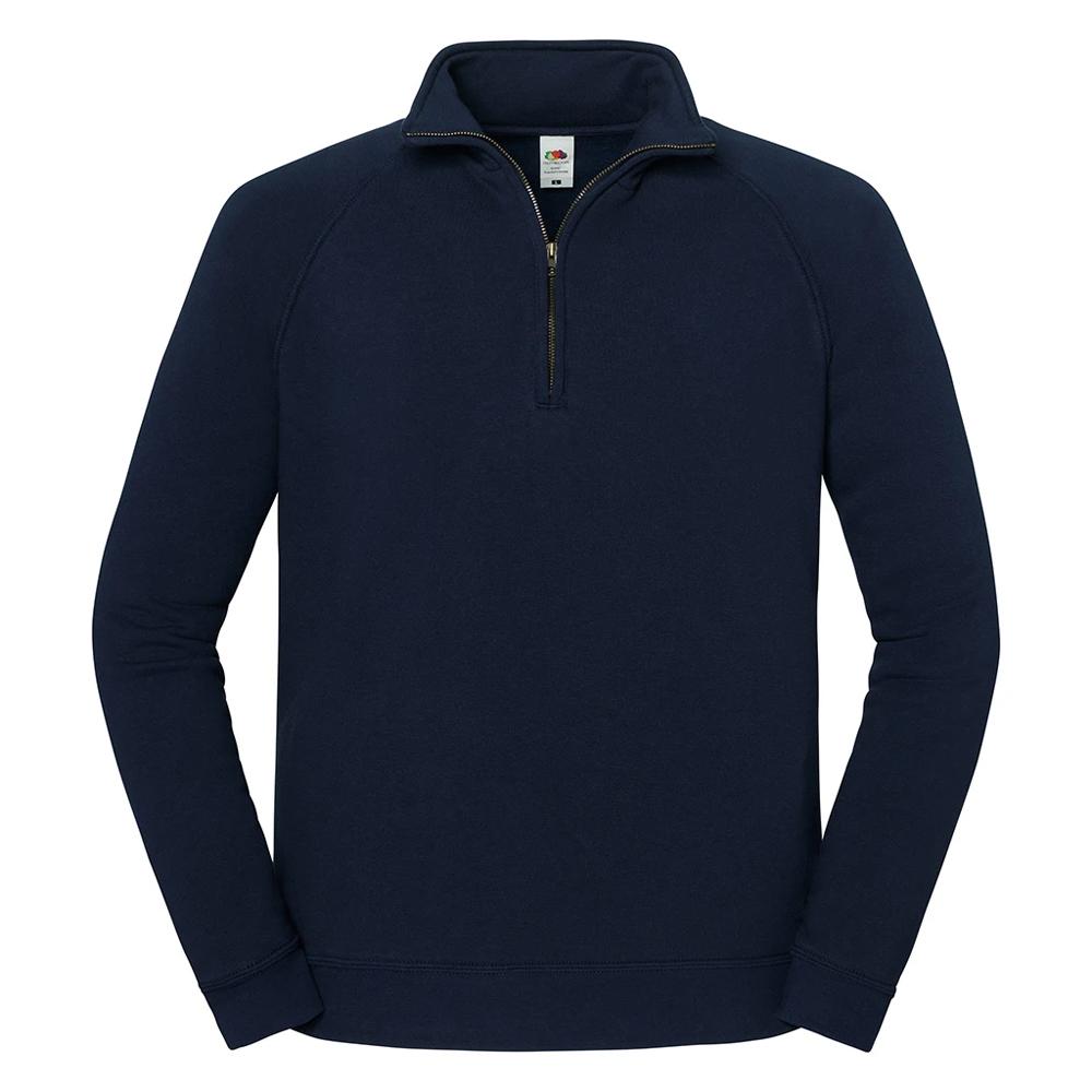 Fruit of the Loom Mens Iconic Premium Half Zip Sweatshirt
