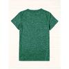 Fashionable casual weekend reading book combination with printed pattern and round neck3Short-sleeved shirt T Shirts for women in spring, summer,