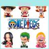 One Piece Луффи Чоппер Боа Хэнкок ПВХ Фигурки Подарок для Детей