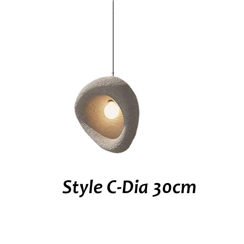 Люстры для лестницы в стиле ваби-саби, креативная лампа, дизайнерская японская люстра, домашний декор, гостиная, дуплекс, внутреннее освещение