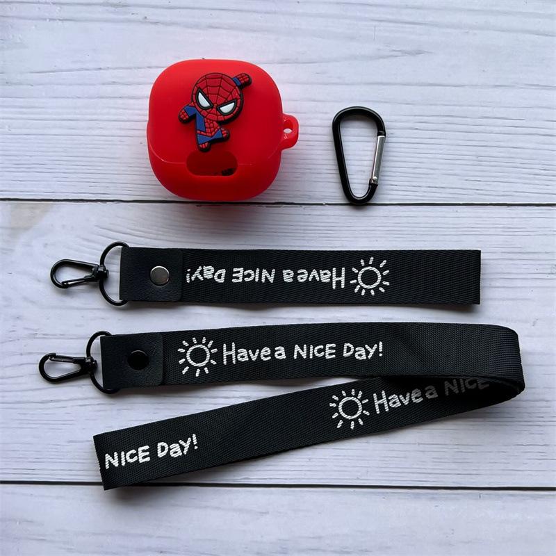 Suitable for Soundcore K10i Wireless Bluetooth Headset Case Cartoon Niche Lanyard Soft Case