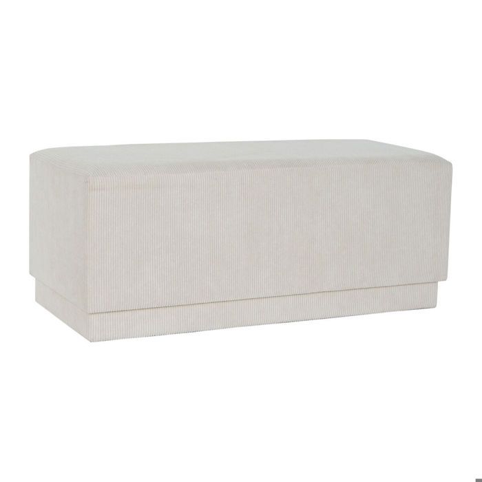 Banc Banquette - DKD Home Decor - Beige - MDF - Contemporain - Design