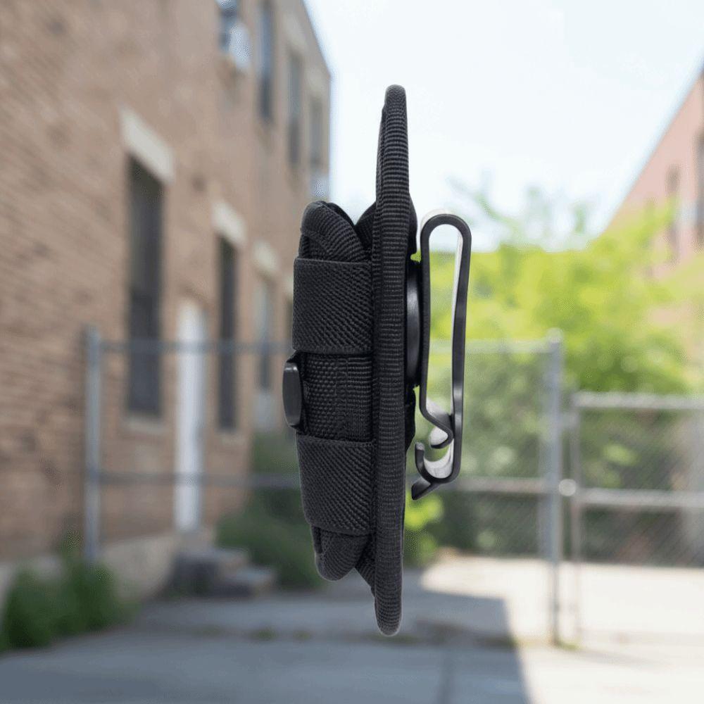 360 Degree Rotatable Flashlight Holder Pouch Durable Torch Case Flashlight Bag Outdoor Activities