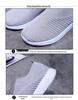 Женские повседневные кроссовки Flyknit больших размеров - Дышащие низкие кроссовки-носки