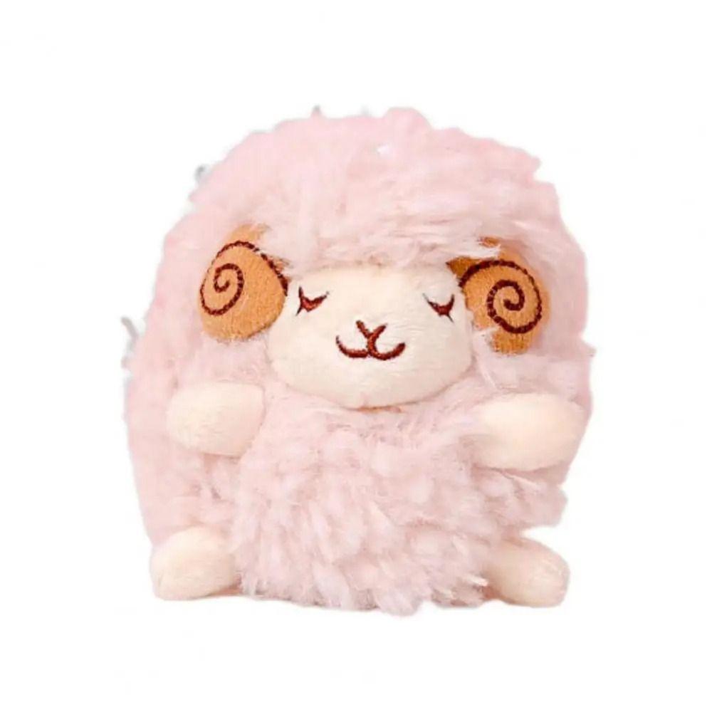 Lamb Mini Sheep Plush Keychain Mini Sheep Soft Lamb Doll Ornament Sheep Plush Pendant  Decoration