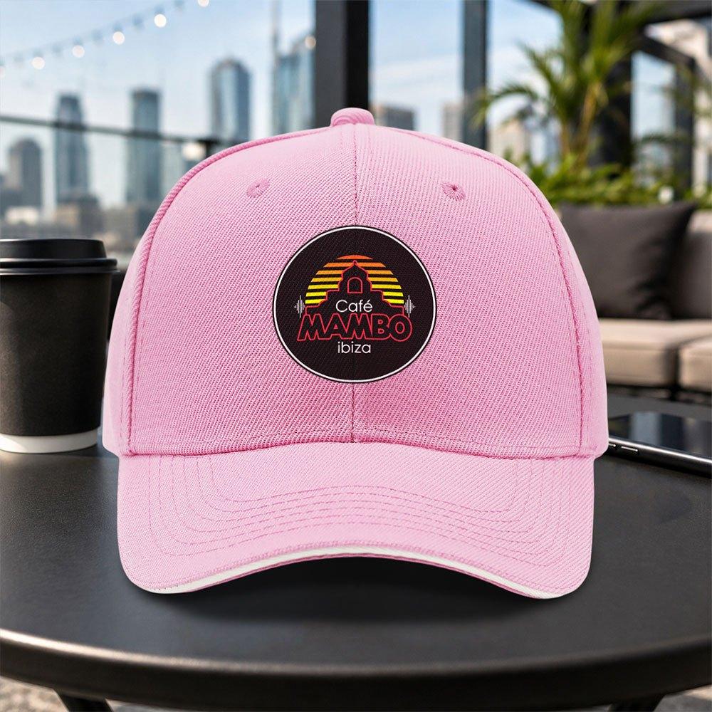 Mambo Ibiza Sandwich Baseball Cap Unisex Adjustable Dad Hat for Travel Parties Daily Wear Multiple Colors