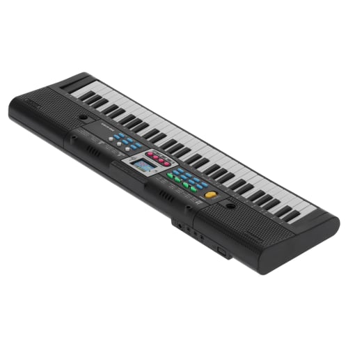 61-Key Electronic Piano, Electronic Keyboard, Guitar, Convenient, Adjustable, Sound Effects Control, Recording Function, Multi-Function