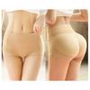 Шикарные бесшовные трусы с высокой талией, приятный для кожи усилитель бедер