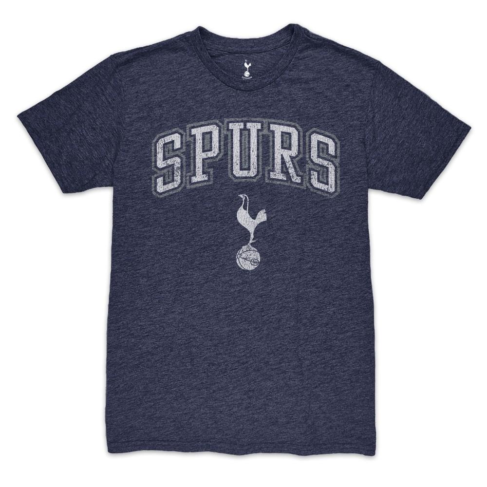 Футболка унисекс TOTTENHAM HOTSPUR Wordmark Premium Triblend темно-синяя - 1863FC
