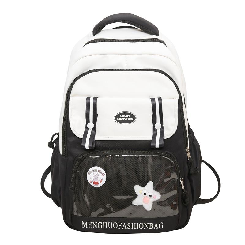 Рюкзак для студентов колледжа, школьный рюкзак для женщин, учащихся старших классов средней школы, большой вместительный дорожный рюкзак