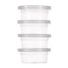 3/20PCS Home Plastic Bin Sundries Box Clay Storage Ball Cup Foam Container With Lids